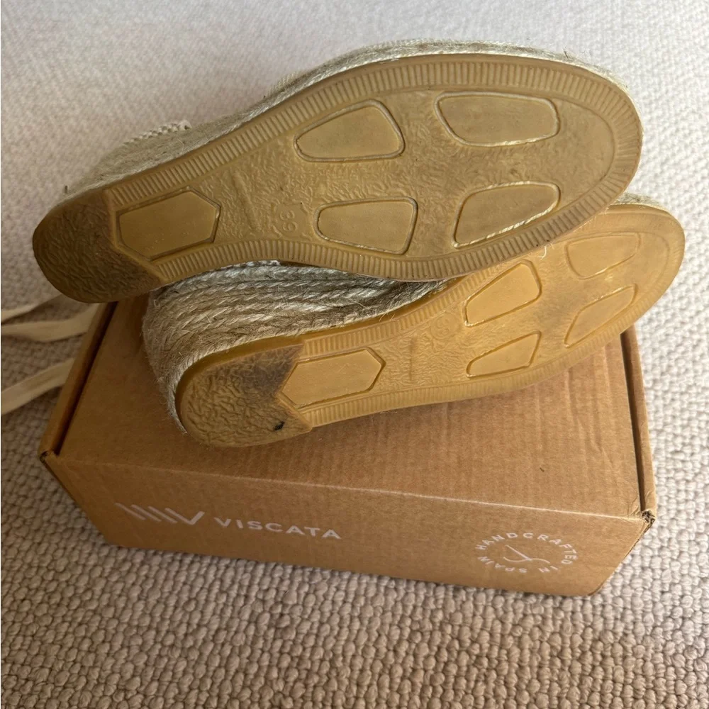 Viscata Escala Canvas Espadrille Wedges